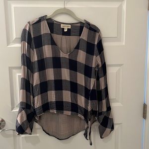 Anthropologie fall blouse